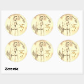 Maagd Maria Huwelijksgunst Labels (Vel)