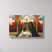 Maagd Maria in de Roos tuin (Albert Edelfelt) Canvas Afdruk (Voorkant)