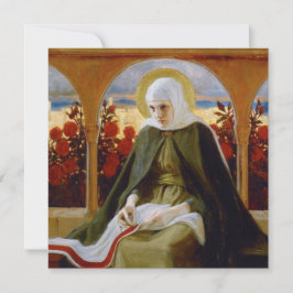 Maagd Maria in de Roos tuin (Albert Edelfelt) Kaart