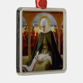 Maagd Maria in de Roos tuin (Albert Edelfelt) Metalen Ornament (Rechts)