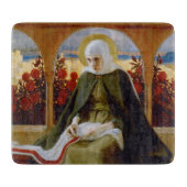 Maagd Maria in de Roos tuin (Albert Edelfelt) Snijplank (Voorkant)