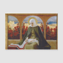 Maagd Maria in de Roos tuin (Albert Edelfelt)