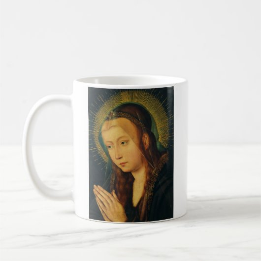 Maagd Maria in gebed Koffiemok (Links)