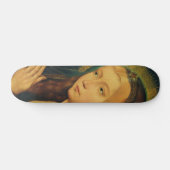 Maagd Maria in gebed Persoonlijk Skateboard (Horizontaal)