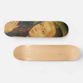 Maagd Maria in gebed Persoonlijk Skateboard (Horizontaal)