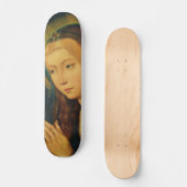 Maagd Maria in gebed Persoonlijk Skateboard (Voorkant)