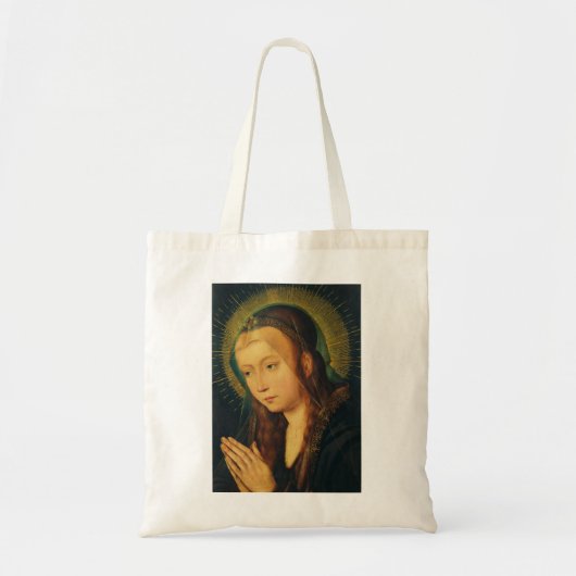 Maagd Maria in gebed Tote Bag (Voorkant)