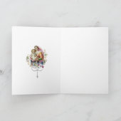Maagd Maria Jezus Consecratie Gebed Religieus Kaart (Binnen)