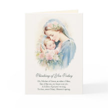 Maagd Maria Jezus Denken aan je gebed