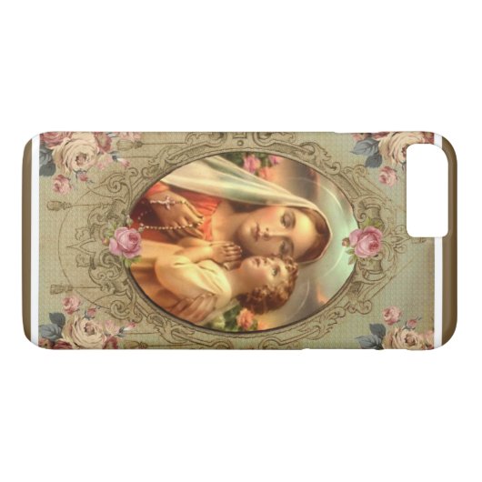 Maagd Maria Jezus Heilig Rooms-katholiek Case-Mate iPhone Case (Achterkant (Horizontaal))