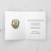 Maagd Maria & Jezus Katholiek Condoleance Dank u Bedankkaart (Binnen)