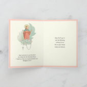 Maagd Maria Jezus Katholieke Gebeds Religieuze Kaa Kaart (Binnen)