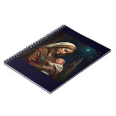 Maagd Maria & Jezus Kerstmis Geboorte Notitieboek (Linkerzijde)