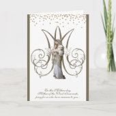 Maagd Maria Jezus Religieuze Moederdag Kaart (Voorkant)