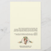 Maagd Maria Jezus  Spirituele Communie Verjaardag (Achterkant)