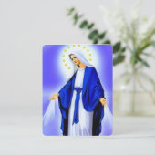 Maagd Maria-katholieke begrafenis Memorial Heilige (Staand voorkant)