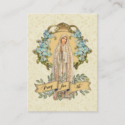 Maagd Maria katholieke bruiloft voor de Heilige Ka Visitekaartje (Voorkant)