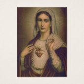 Maagd Maria Katholieke Funeral Prayer Kaart (Voorkant)