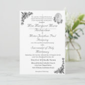 Maagd Maria Katholieke Huwelijksuitnodiging Kaart (Staand voorkant)