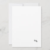 Maagd Maria Katholieke Huwelijksuitnodiging Kaart (Achterkant)