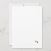 Maagd Maria Katholieke Huwelijksuitnodiging Kaart (Achterkant)