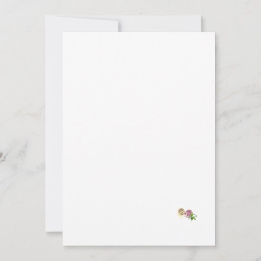 Maagd Maria Katholieke Huwelijksuitnodiging Kaart (Achterkant)