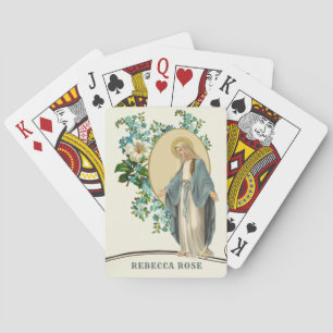 Maagd Maria katholieke religieuze Dame van Genade Pokerkaarten