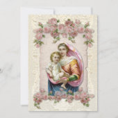 Maagd Maria katholieke religieuze sympathie condol Bedankkaart (Voorkant)