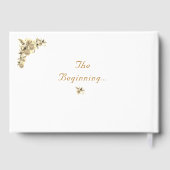 Maagd Maria Katholieke Sepia bruiloft Gastenboek (Achterkant)