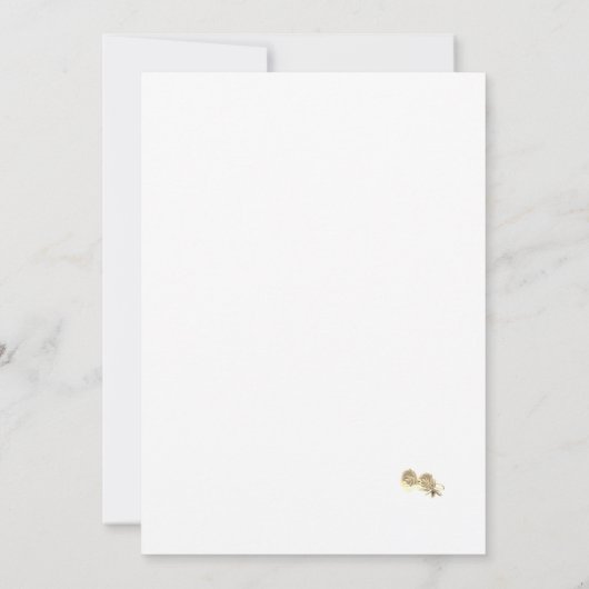 Maagd Maria Katholieke Sepia Uitnodiging voor het  (Achterkant)