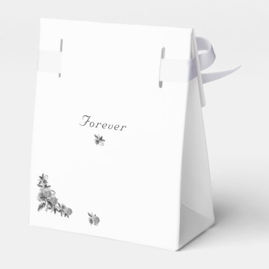 Maagd Maria katholieke zilveren bruiloft Bedankdoosjes (Achterkant)