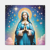 Maagd Maria Magnet (Voorkant)