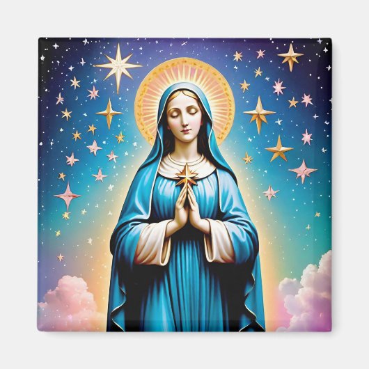 Maagd Maria Magnet (Voorkant)