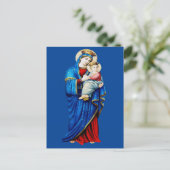 Maagd Maria met Baby Jesus Briefkaart (Staand voorkant)