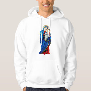 Maagd Maria met Baby Jesus Hoodie