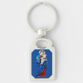 Maagd Maria met Baby Jesus Sleutelhanger (Voorkant)