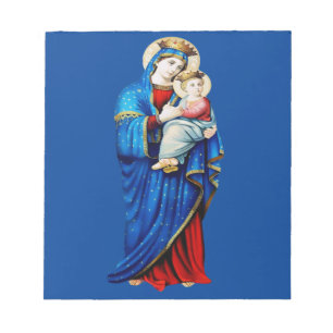 Maagd Maria met baby Jezus Notitieblok