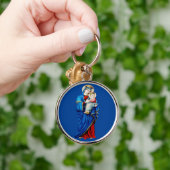 Maagd Maria met baby Jezus Sleutelhanger (Hand)