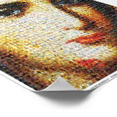 Maagd Maria met heiligen Poster (Hoek)