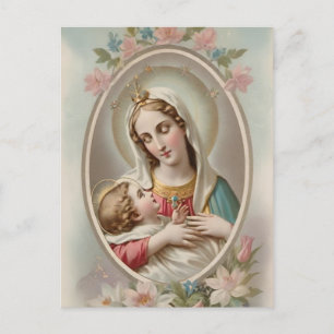 Maagd Maria met Jezus Kind Briefkaart