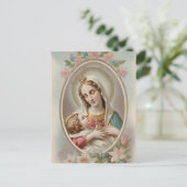 Maagd Maria met Jezus Kind Briefkaart (Staand voorkant)