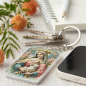 Maagd Maria met Jezus Kind Sleutelhanger (Voorkant Rechts)