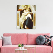 Maagd Maria met Jezus & St. Johannes de Doper Canvas Afdruk (Insitu (Woonkamer))