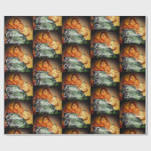 Maagd Maria met Kerstmis Cadeaupapier (Vlak)