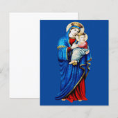 Maagd Maria met kindje Jezus (Voorkant / Achterkant)