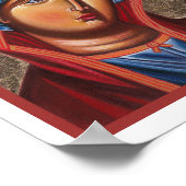 Maagd Maria Moeder Gods Poster (Hoek)