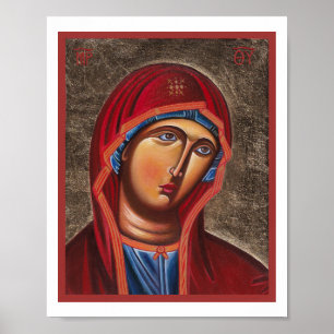 Maagd Maria Moeder Gods Poster