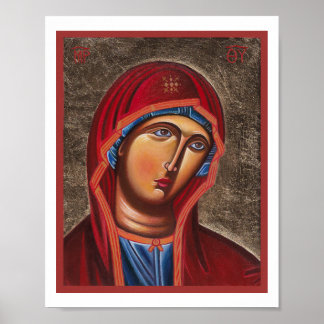 Maagd Maria Moeder Gods Poster