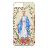 Maagd Maria Onze dame van Grace Katholiek Case-Mate iPhone Case (Achterkant)