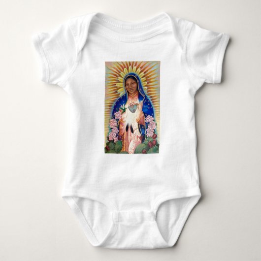 Maagd Maria - Onze Lieve Vrouw van Guadalupe Romper (Voorkant)
